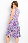 Be Stage Full Size Print Wrinkle Free Ruffled Dress Casual Dresses - Tophatter Daily Deals