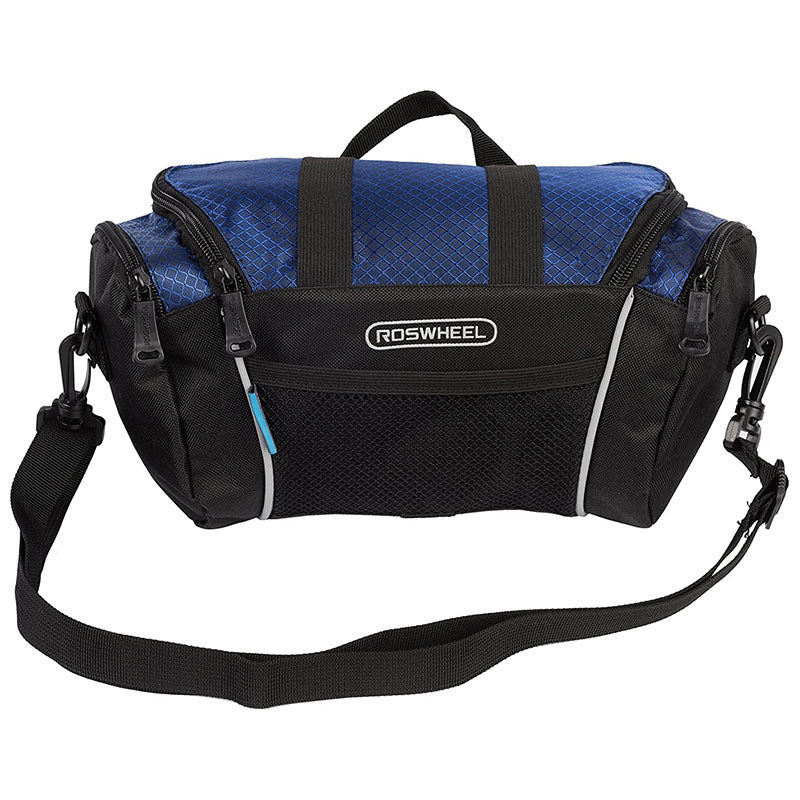 Bicycle Mountain Bike Handlebar Bag Front Bag Bicycle Beam Bag Front Bag 0 - Tophatter Daily Deals