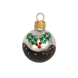 Mini Christmas Pudding Bauble | Small Hanging Ornament for Christmas Tree - 4cm Baubles - Tophatter Daily Deals