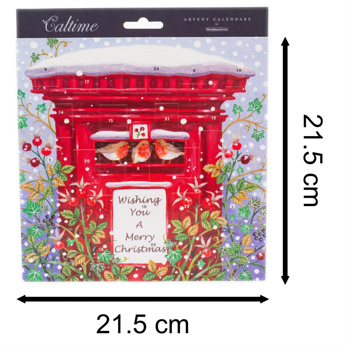 Christmas Advent Calendar Winter Robins | Traditional Picture Advent Calendar Advent Calendar - Tophatter Daily Deals