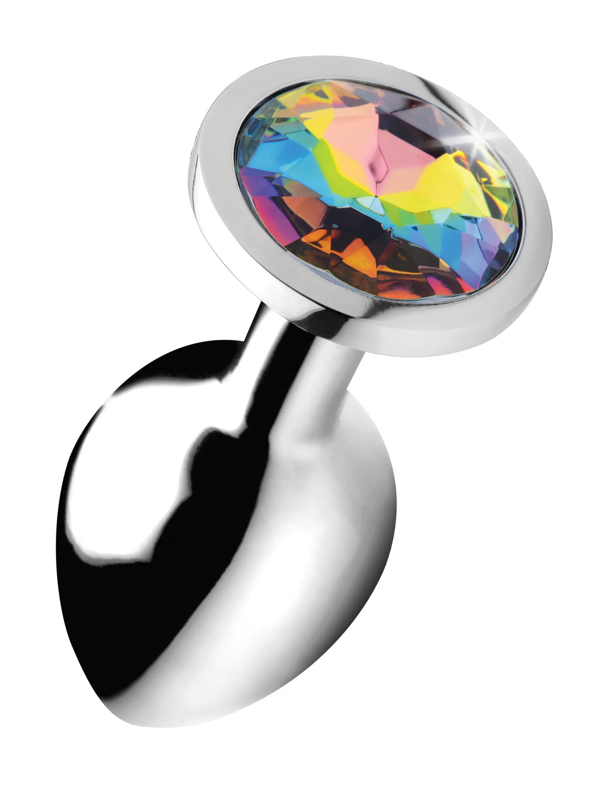 Rainbow Prism Gem Medium Butt Plug > Anal Range > Jewel Butt Plugs - Tophatter Daily Deals