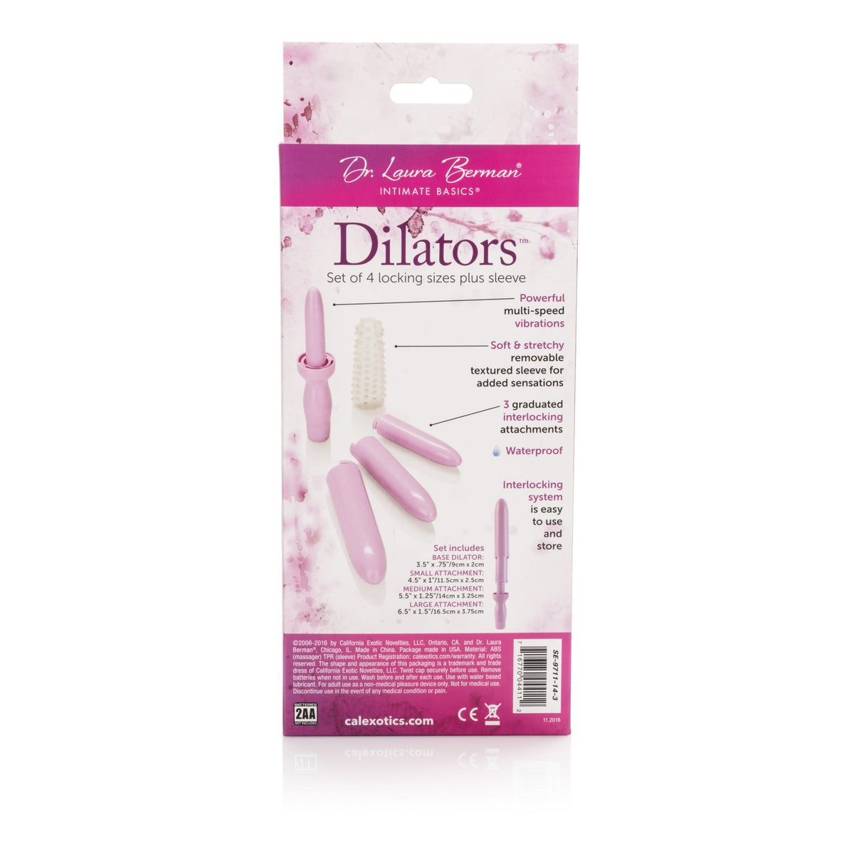 Dr. Laura Berman Intimate Basics Dilator Set – Body Safe ABS Vibrating Massager Dilator Set > Sex Toys > Dilators - Tophatter Daily Deals