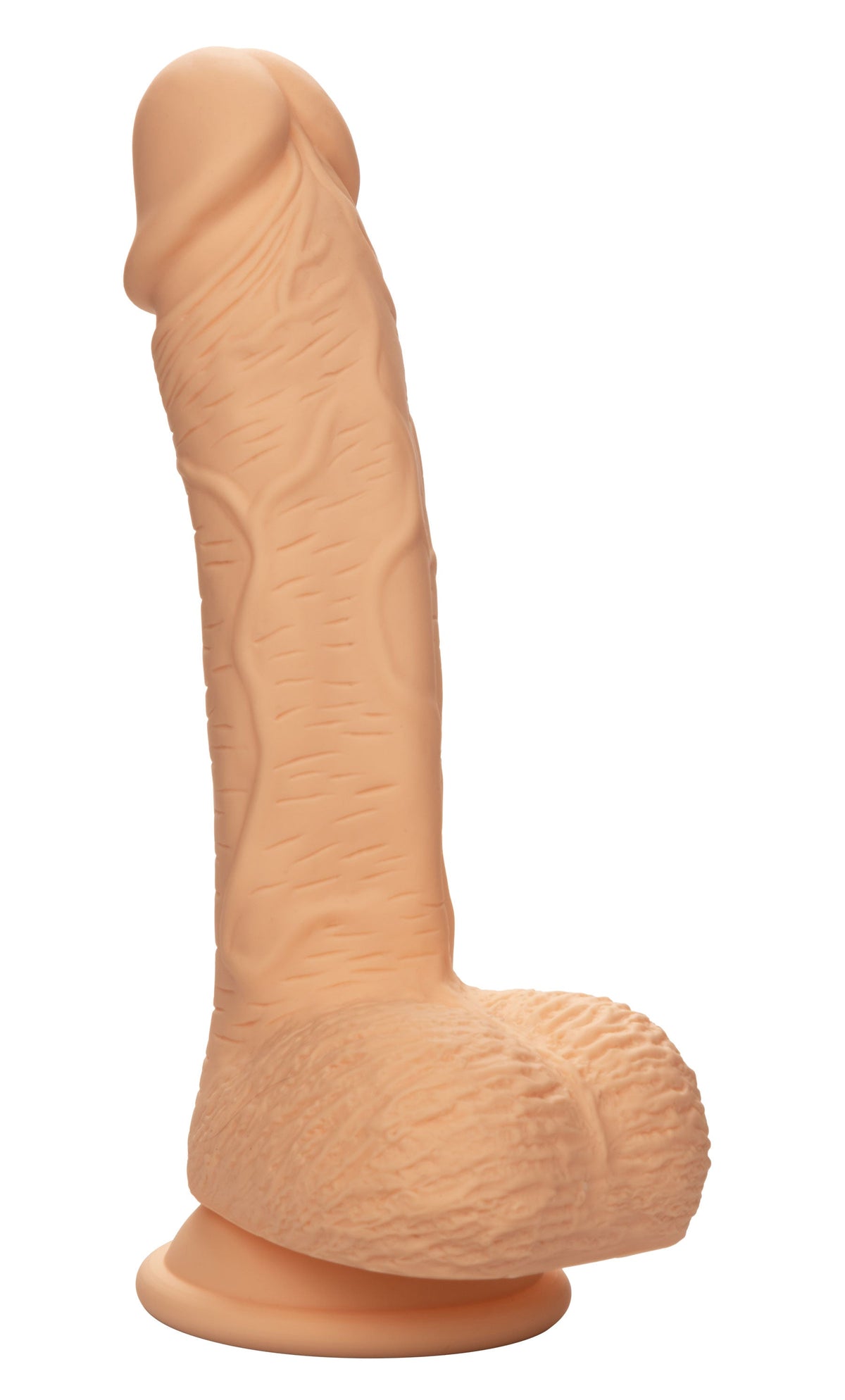 Dual Density Silicone Studs 6.25 Inch / 16 cm Ivory Realistic Flexible Design with Suction Cup Base > Dildos > Realistic Dildos - Tophatter Daily Deals