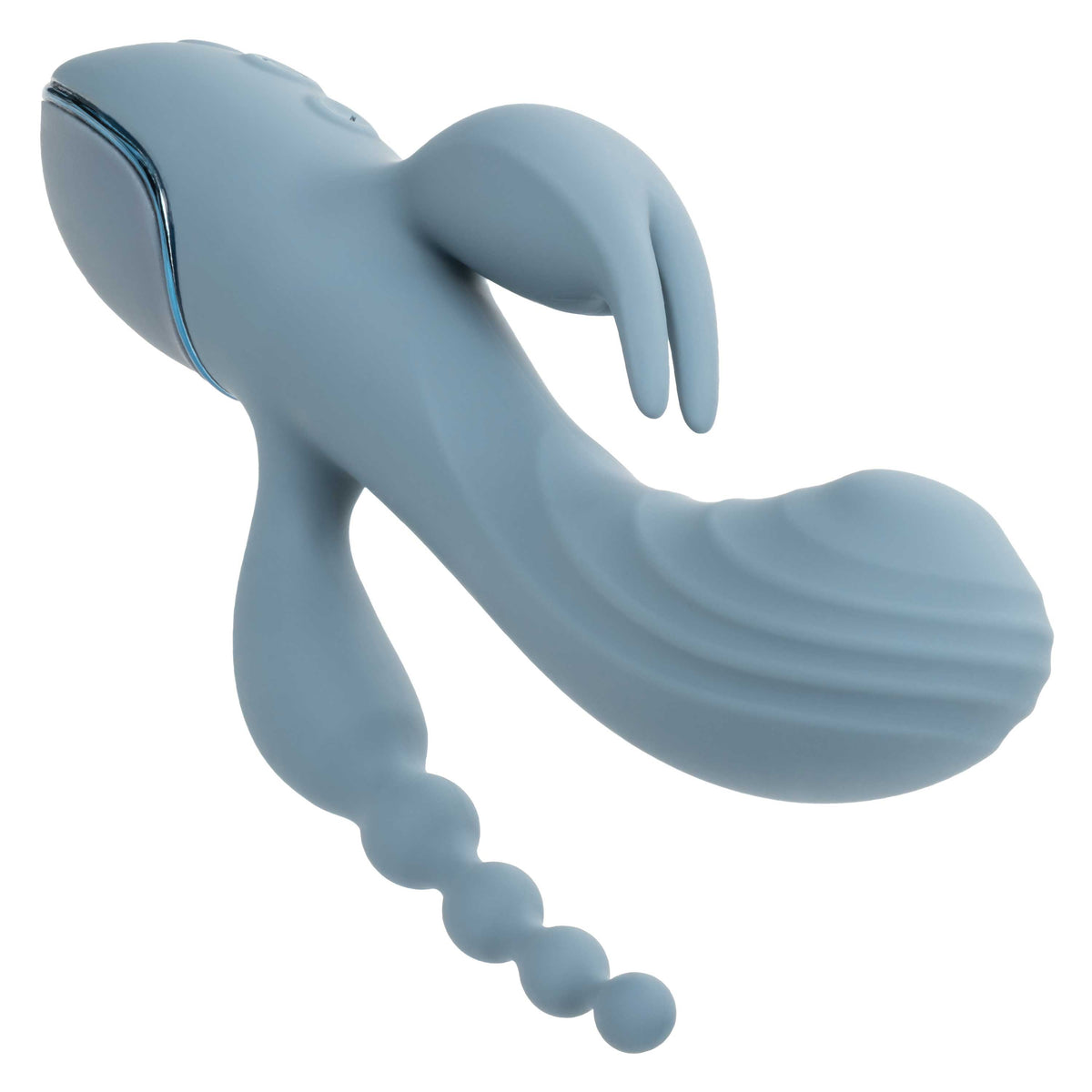 Triple Motor Vibrator Massager With Beaded Tail > Vibrators > Ladies > Rabbit Multi - Tophatter Daily Deals