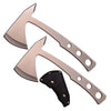 2 Pc Silver Double Throwing Axe Hatchet Tomahawk Spike Knife Set Collectible Weapons - Tophatter Daily Deals