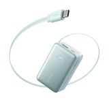 Anker Nano Power Bank (10K, 45W, Built-In Retractable USB-C Cable) Teal Oasis Batteries & Power Accessories - Tophatter Daily Deals