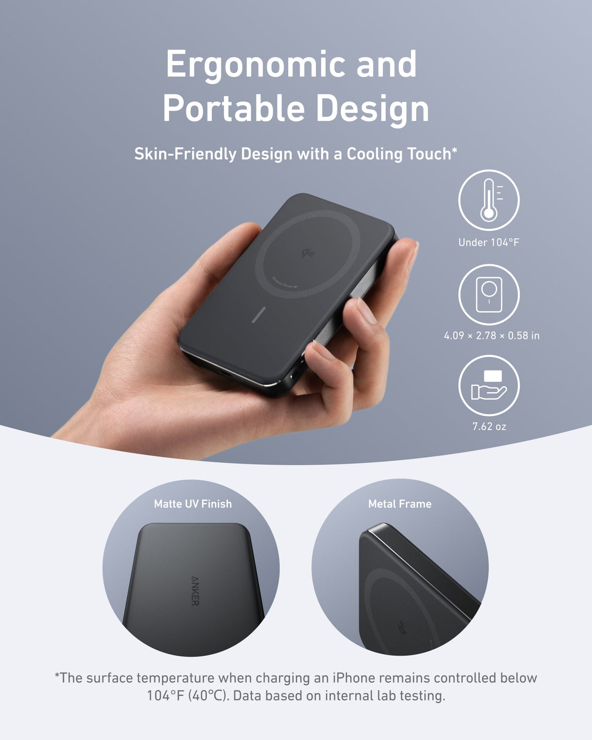 Anker MagGo Power Bank (10K, Slim) Batteries & Power Accessories - Tophatter Daily Deals
