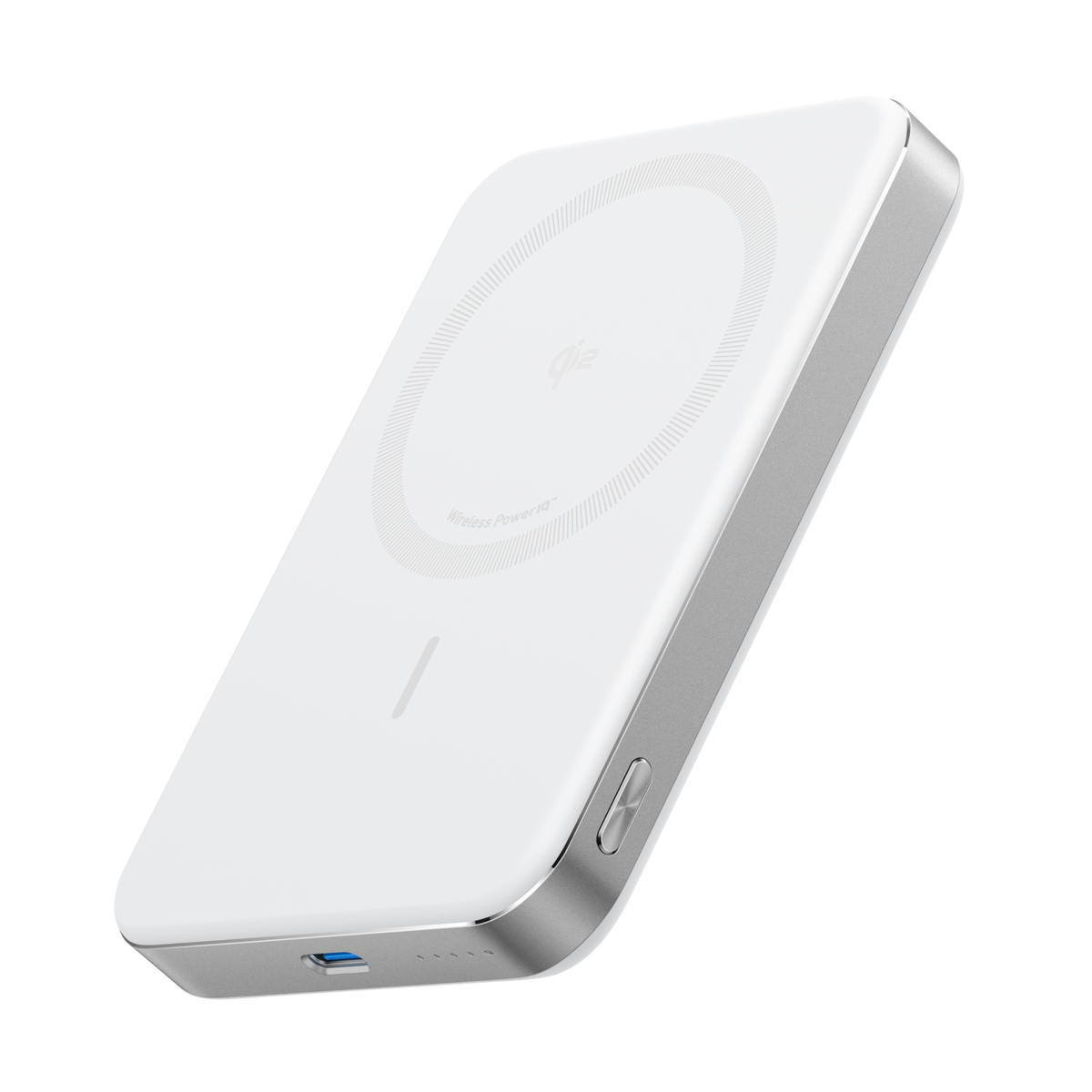 Anker MagGo Power Bank (10K, Slim) Aurora White Batteries & Power Accessories - Tophatter Daily Deals