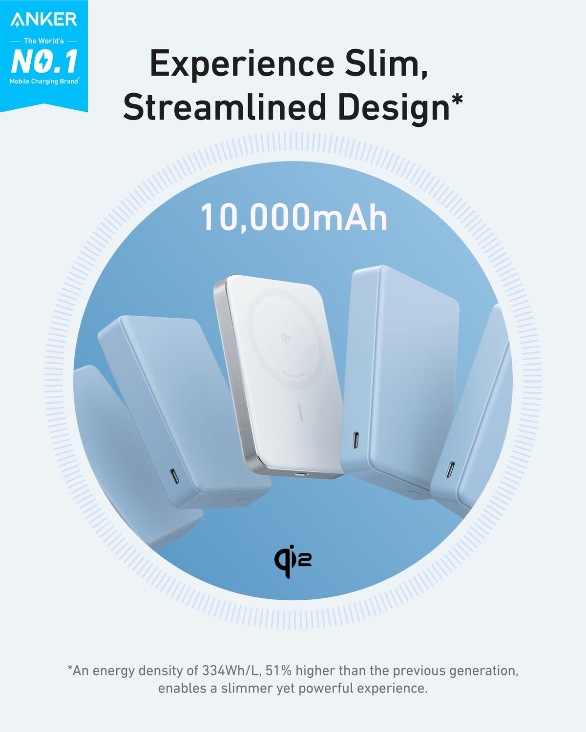 Anker MagGo Power Bank (10K, Slim) Batteries & Power Accessories - Tophatter Daily Deals