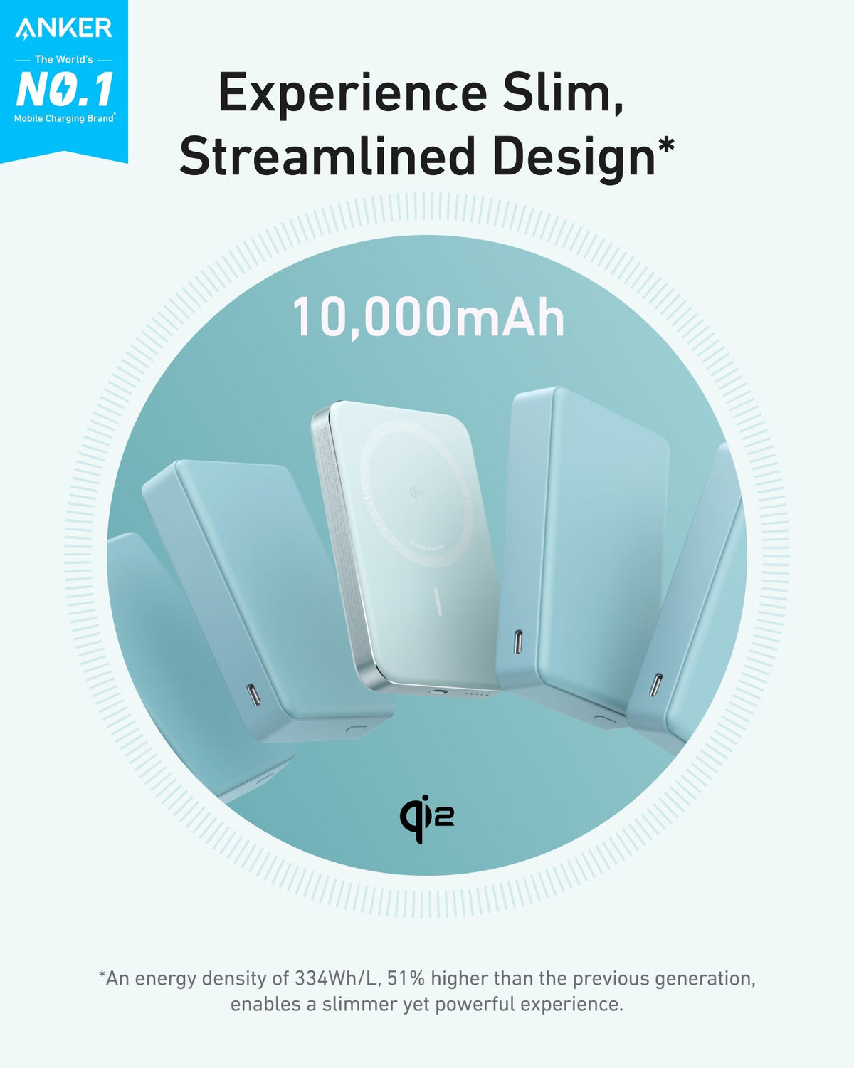 Anker MagGo Power Bank (10K, Slim) Batteries & Power Accessories - Tophatter Daily Deals
