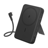 Anker Zolo Magnetic Power Bank (10K, 30W, Built-in USB-C Cable) Black Batteries & Power Accessories - Tophatter Daily Deals