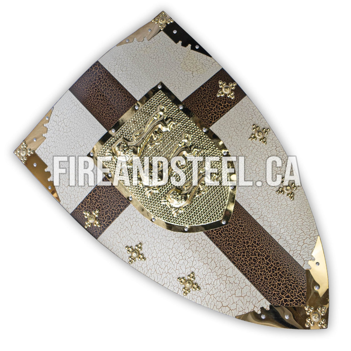 Fire and Steel - Royal Arms of England Shield Fire and Steel Exclusive - Tophatter Daily Deals