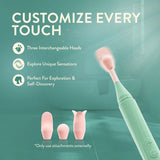 Blush Sage (Green) – Luxury Oscillating Wand Vibrator > Vibrators > Ladies > Clitoral Vibrators and Stimulators - Tophatter Daily Deals