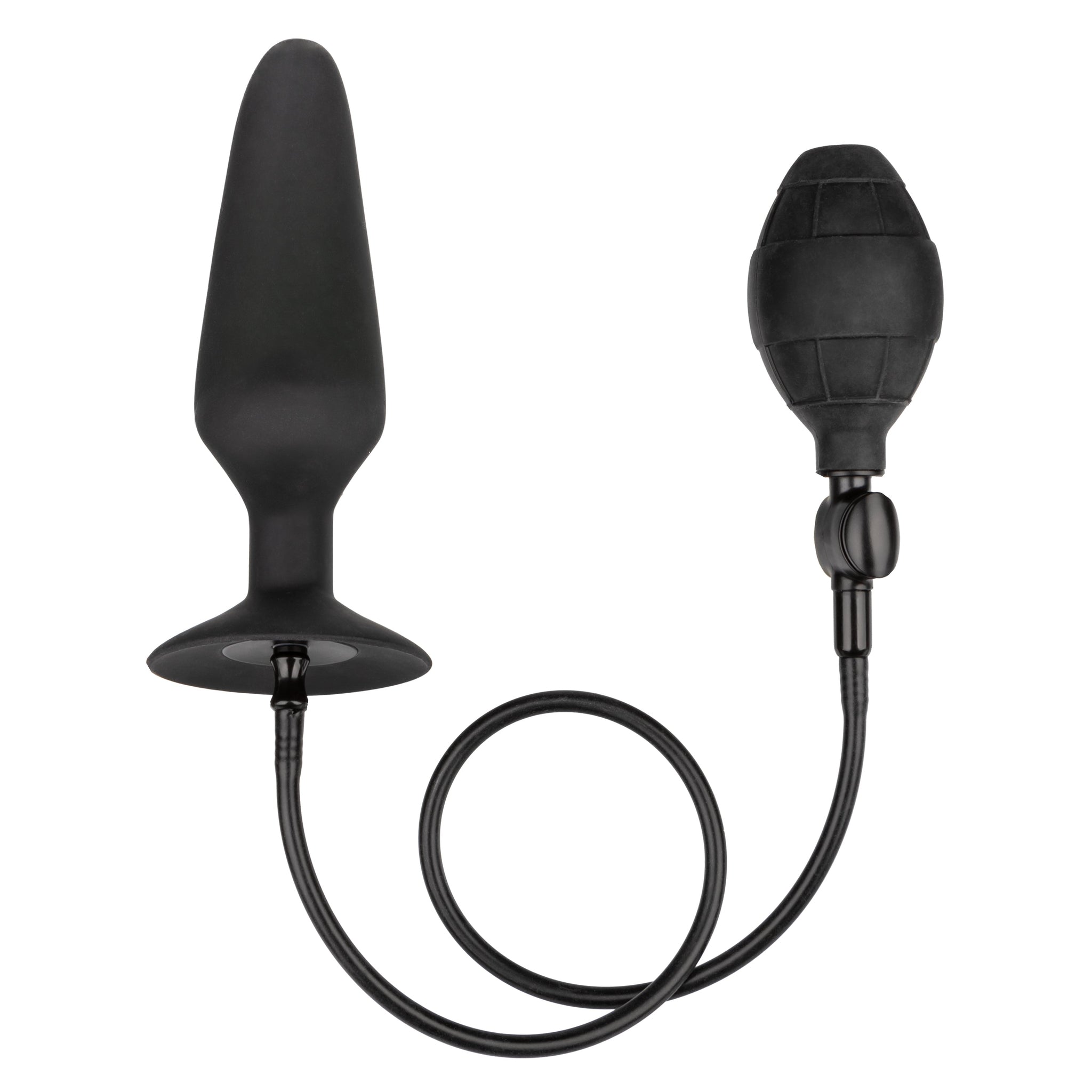 CalExotics XL Silicone Inflatable Plug – Inflatable Anal Plug with Detachable Hose and Squeeze Bulb > Anal Range > Tunnel and Stretchers - Tophatter Daily Deals