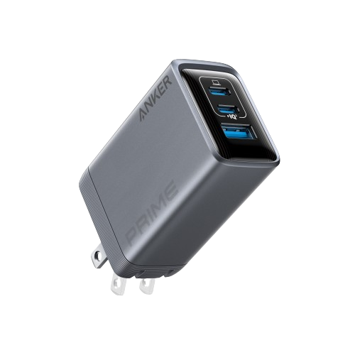Anker Prime Charger (100W, 3 Ports, GaN) Batteries & Power Accessories - Tophatter Daily Deals