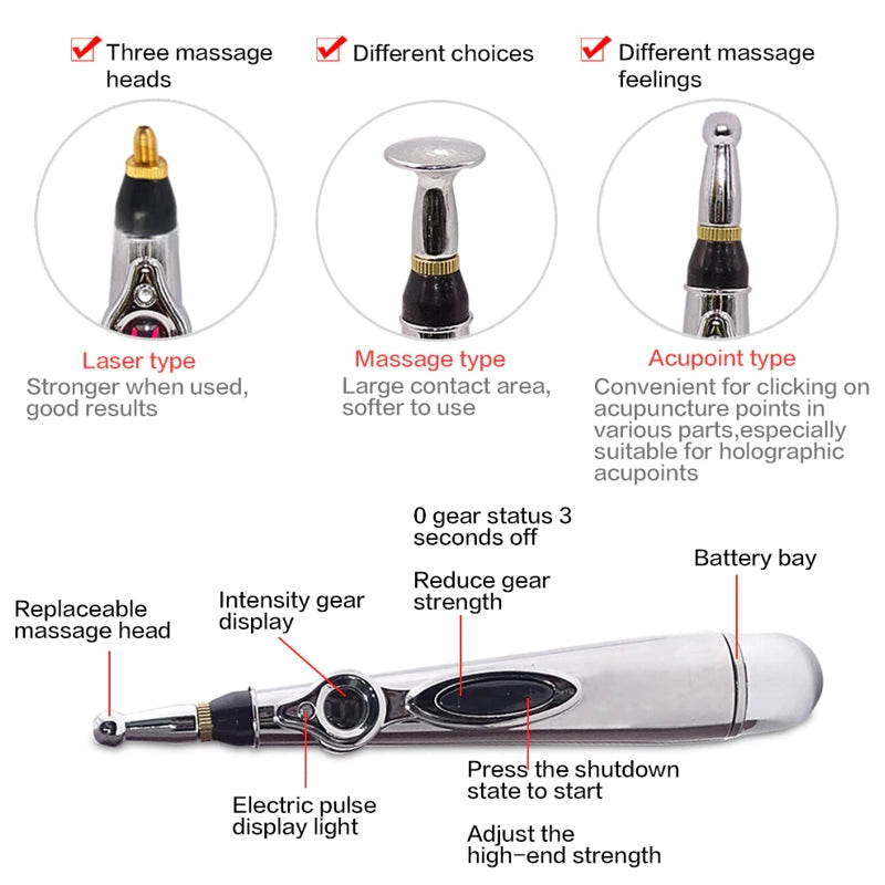 Acupuncturepen Meridian Energy Pen THERAPY SUPPORT - Tophatter Daily Deals