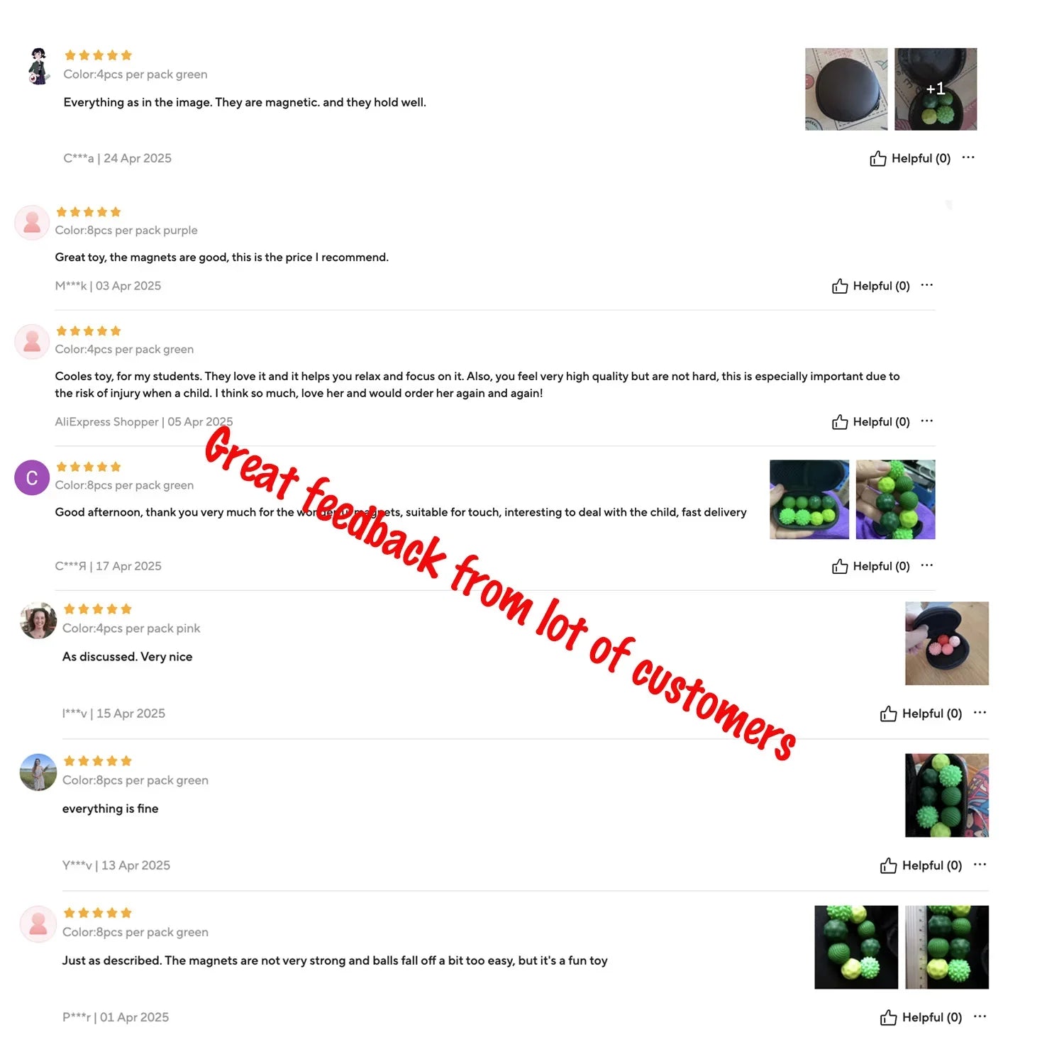 Magnetic Ball Fidget Toy Silicone Sensory Stress Relief - Tophatter Daily Deals