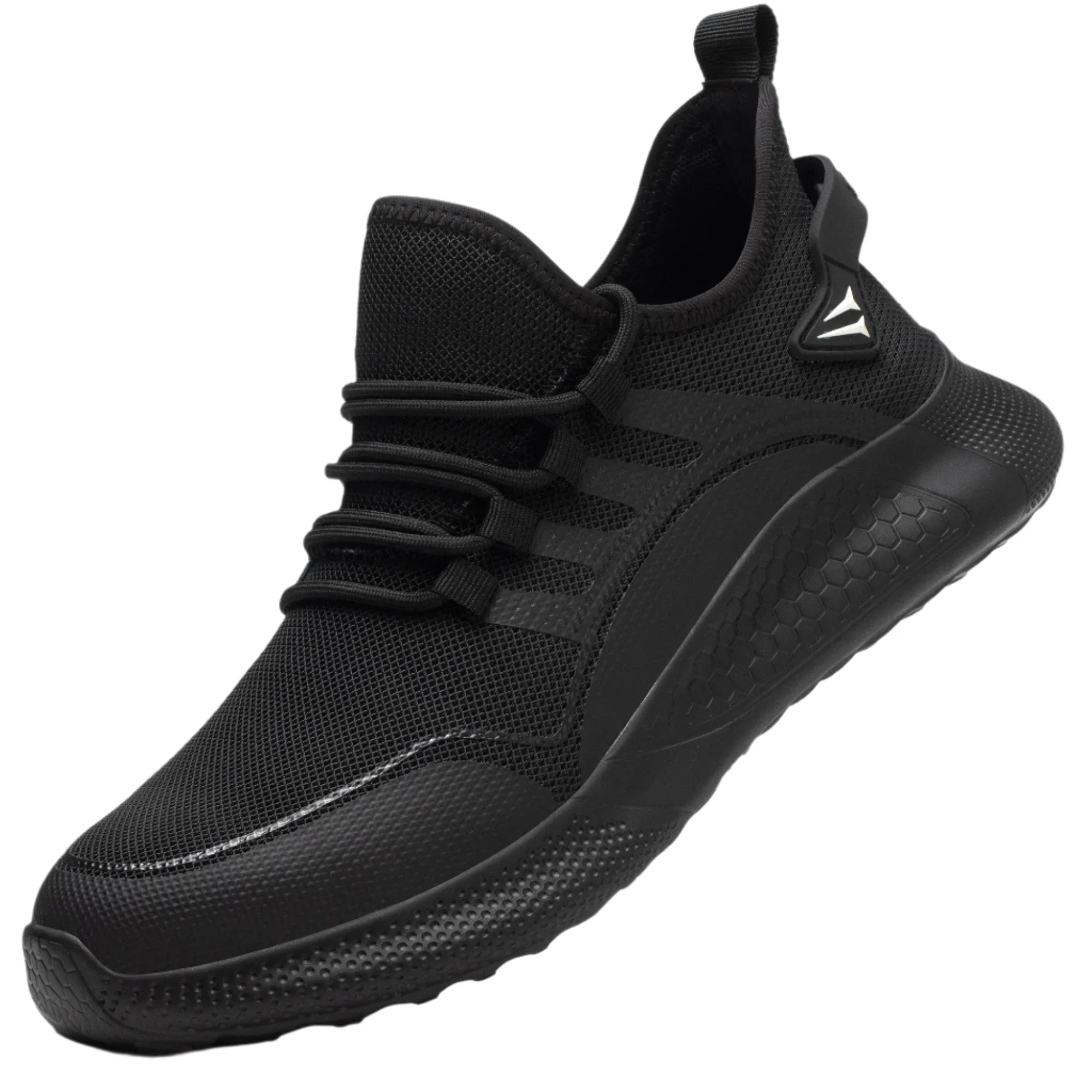Safety Toe Work Shoes for Men Women (black) Apparel & Accessories > Shoes > Athletic Shoes - Tophatter Daily Deals