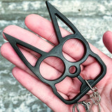 Black Cat Self Defense Keychain - Tophatter Daily Deals