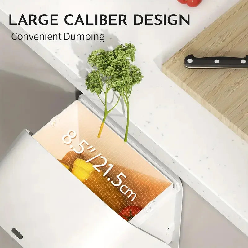 Motion Sensor Trash Can Hanging Bin For Cabinet Door - Tophatter Daily Deals