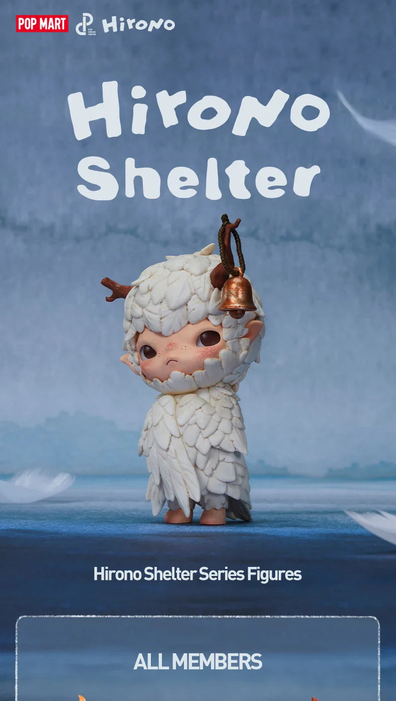 Genuine Pop Mart Hirono Shelter Series Blind Box Action Figure Mythical - Tophatter Daily Deals
