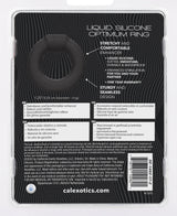 Alpha Liquid Silicone Optimum Ring Ultra Stretchy Black Size Medium > Cock Ring > Single - Tophatter Daily Deals