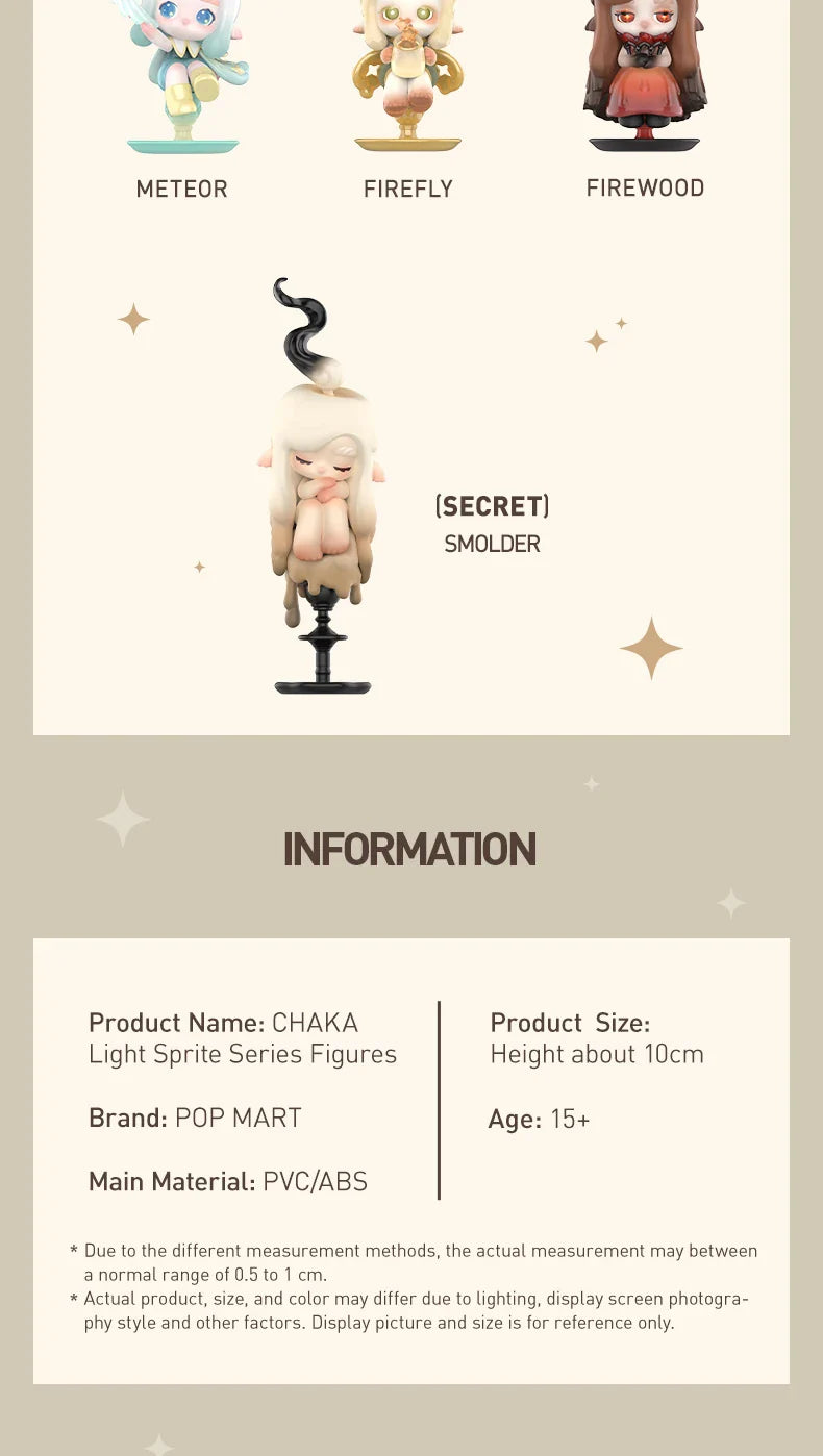 Genuine Pop Mart Chaka Light Sprite Series Blind Box Figure Mythical - Tophatter Daily Deals