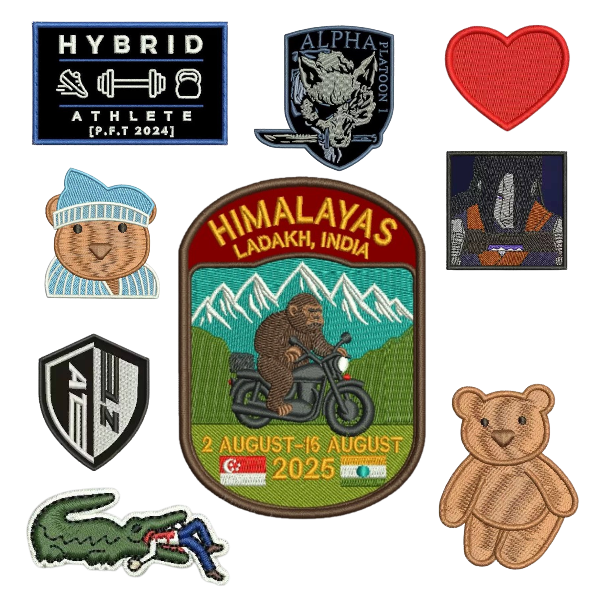 Custom Embroidery Patch DIY - Tophatter Daily Deals