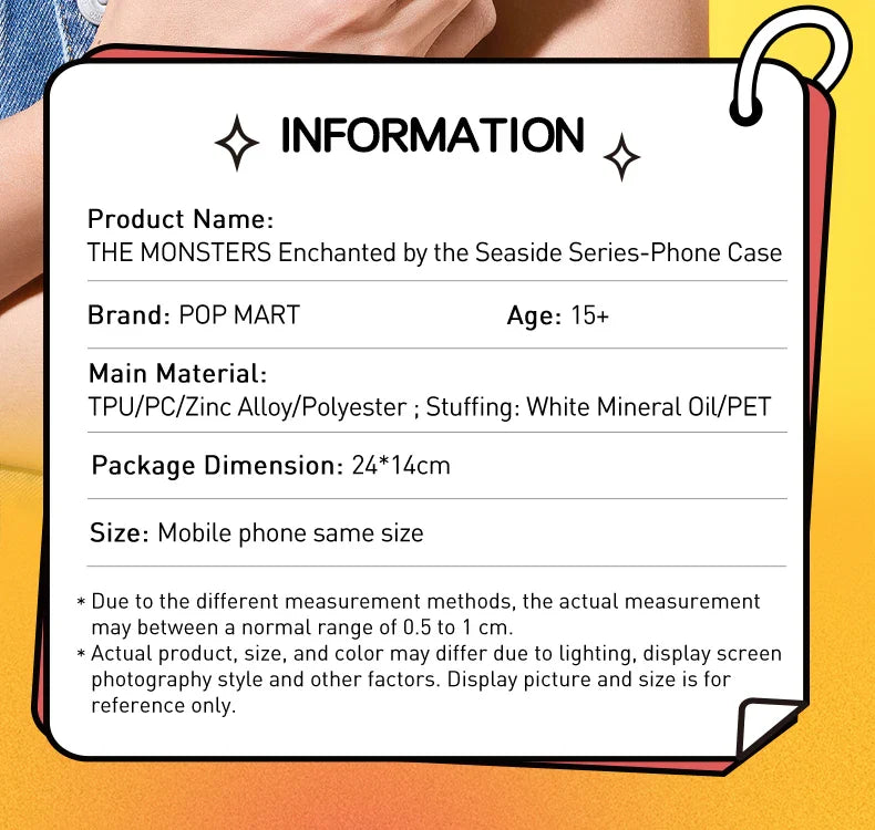 Genuine Pop Mart The Monsters Labubu Enchanted by the Seaside Series - Phone Case Mythical - Tophatter Daily Deals
