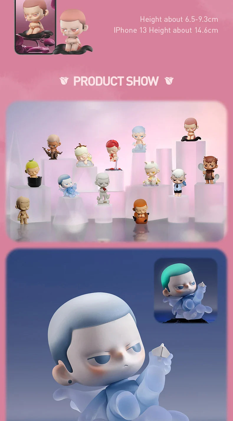 Genuine Pop Mart Kubo Breathing In Series Figures Blind Box Mythical - Tophatter Daily Deals