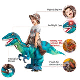 Lightweight Kids Inflatable Dinosaur Costume - Riding T Rex - Tophatter Daily Deals