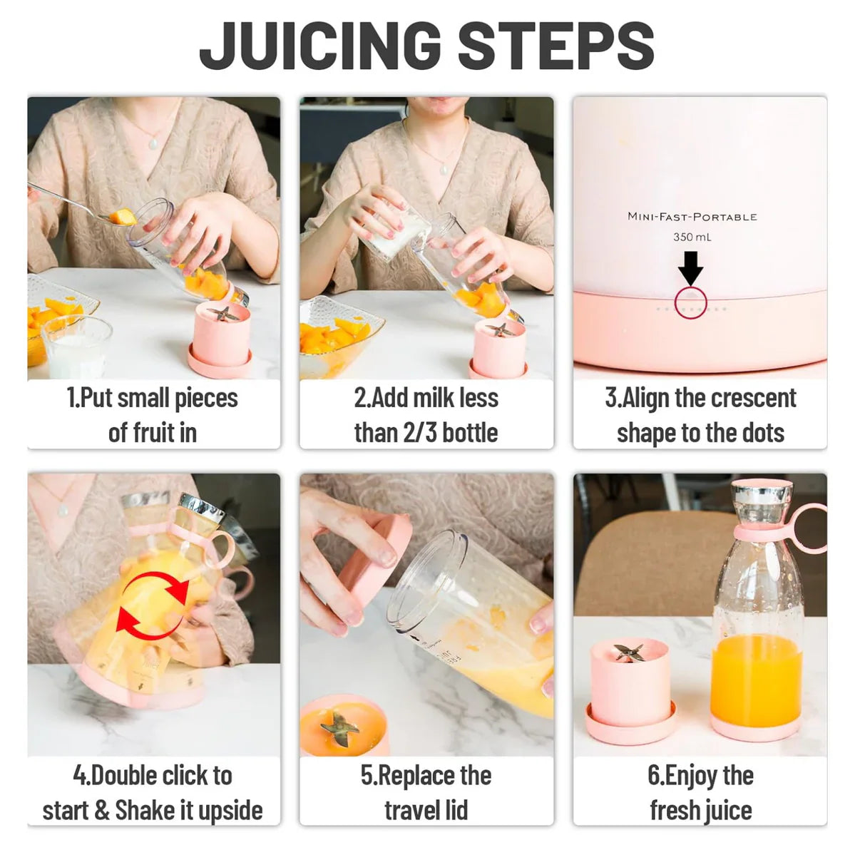 Mini Juicer - Tophatter Daily Deals