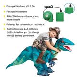 Lightweight Kids Inflatable Dinosaur Costume - Riding T Rex - Tophatter Daily Deals