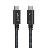 Anker Prime Thunderbolt 5 Cable (3.3 ft / 1.7 ft, 80 Gbps, 240W) 3.3 ft Black Batteries & Power Accessories - Tophatter Daily Deals