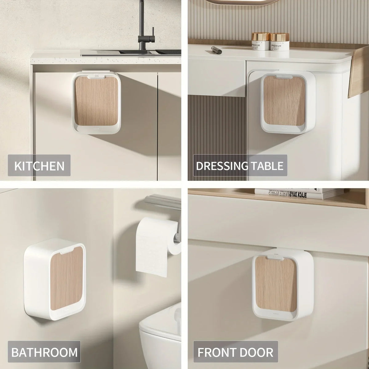 Motion Sensor Trash Can Hanging Bin For Cabinet Door - Tophatter Daily Deals