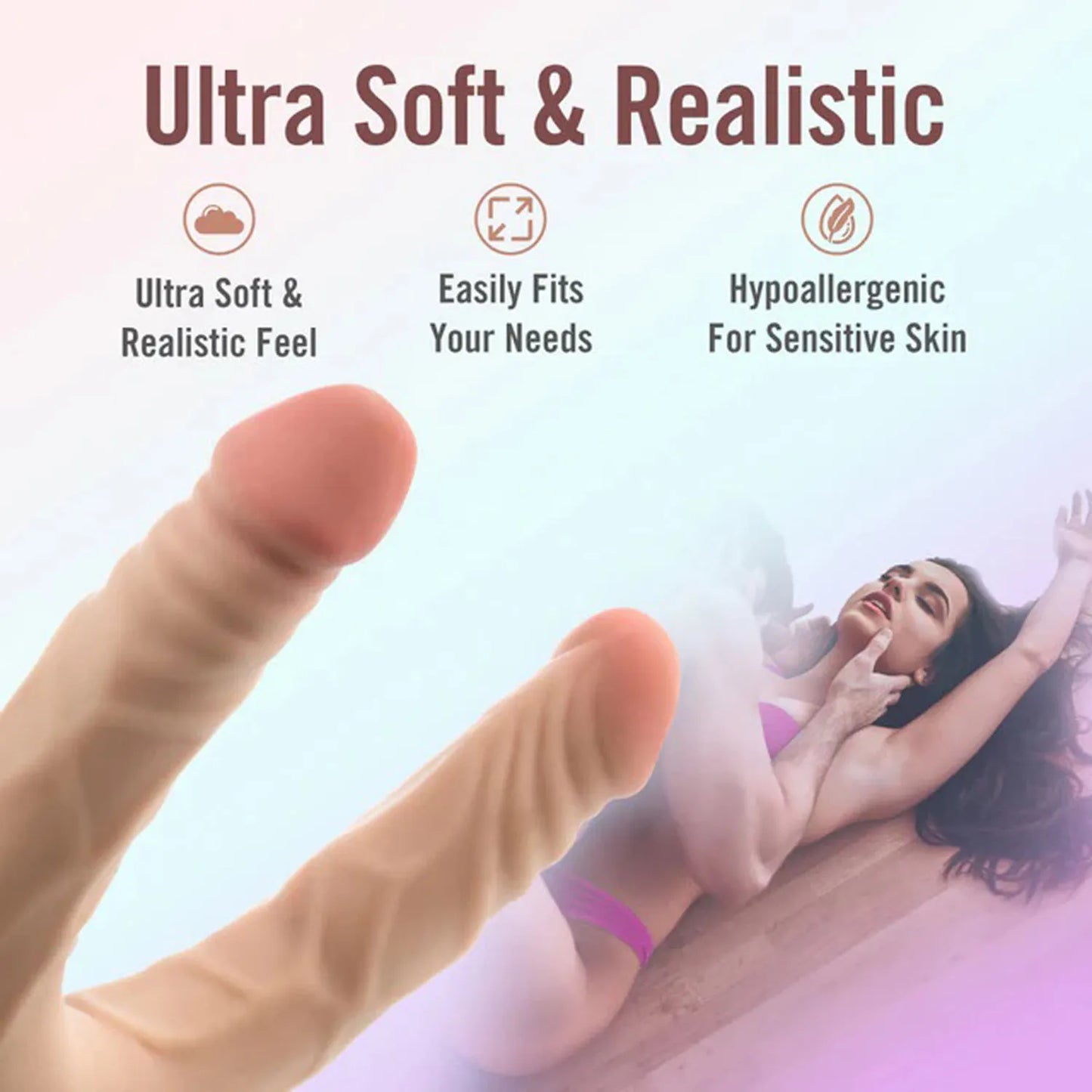 Dr. Skin Plus 14 Inch Posable Double Dong – Dual-Ended Dildo > Dildos > Double Dildos - Tophatter Daily Deals