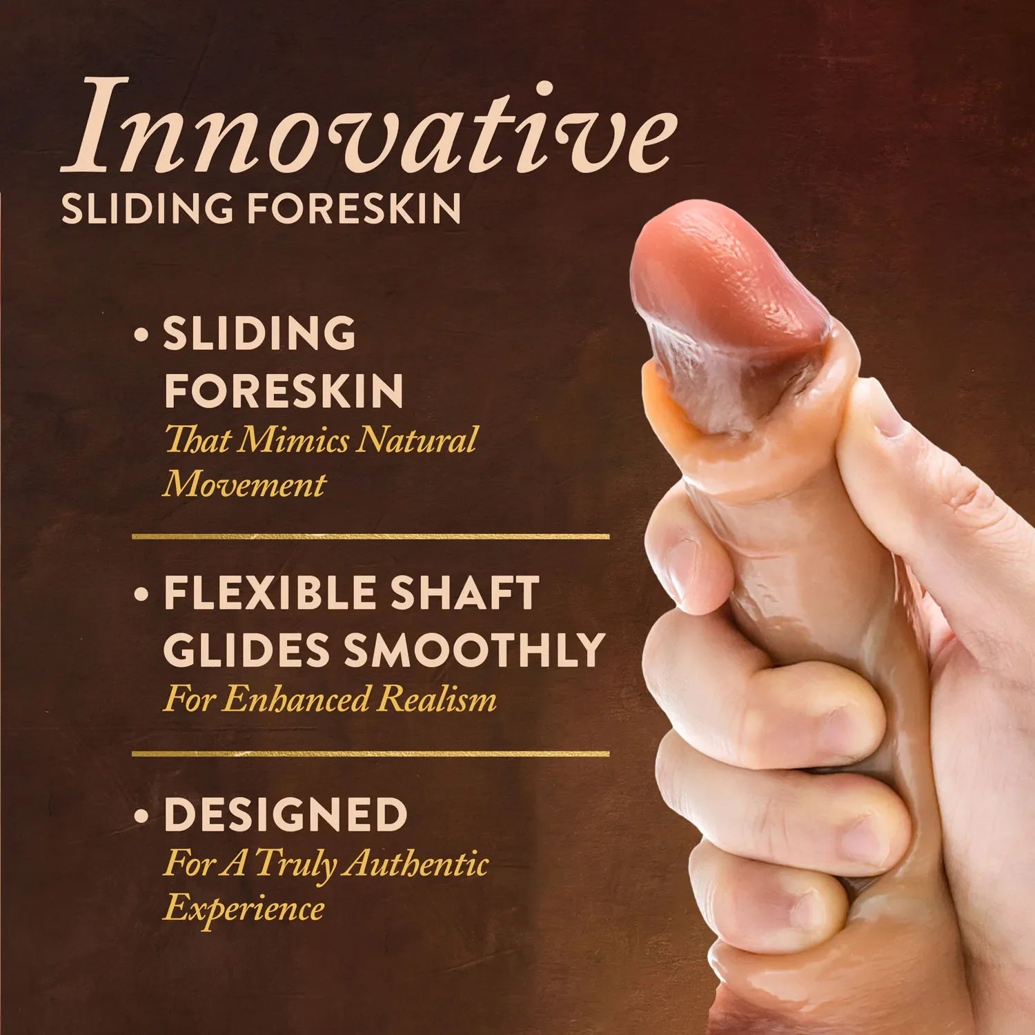 Renaissance DaVinci – 8 Inch Realistic Dual Density Dildo > Dildos > Realistic Dildos - Tophatter Daily Deals
