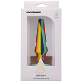 Groovy Silicone Anal Plug 5 Inch Sunrise Multi Colored > Anal Range > Butt Plugs - Tophatter Daily Deals
