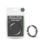 1.7 Inch Medical Grade Stainless Steel Cock Ring Silver 4.3 cm Diameter > Cock Ring > Metal - Tophatter Daily Deals