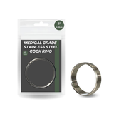 2 Inch Medical Grade Stainless Steel Cock Ring Silver 5.5cm Outer Diameter 5cm Inner Diameter 1.5cm Width > Cock Ring > Metal - Tophatter Daily Deals