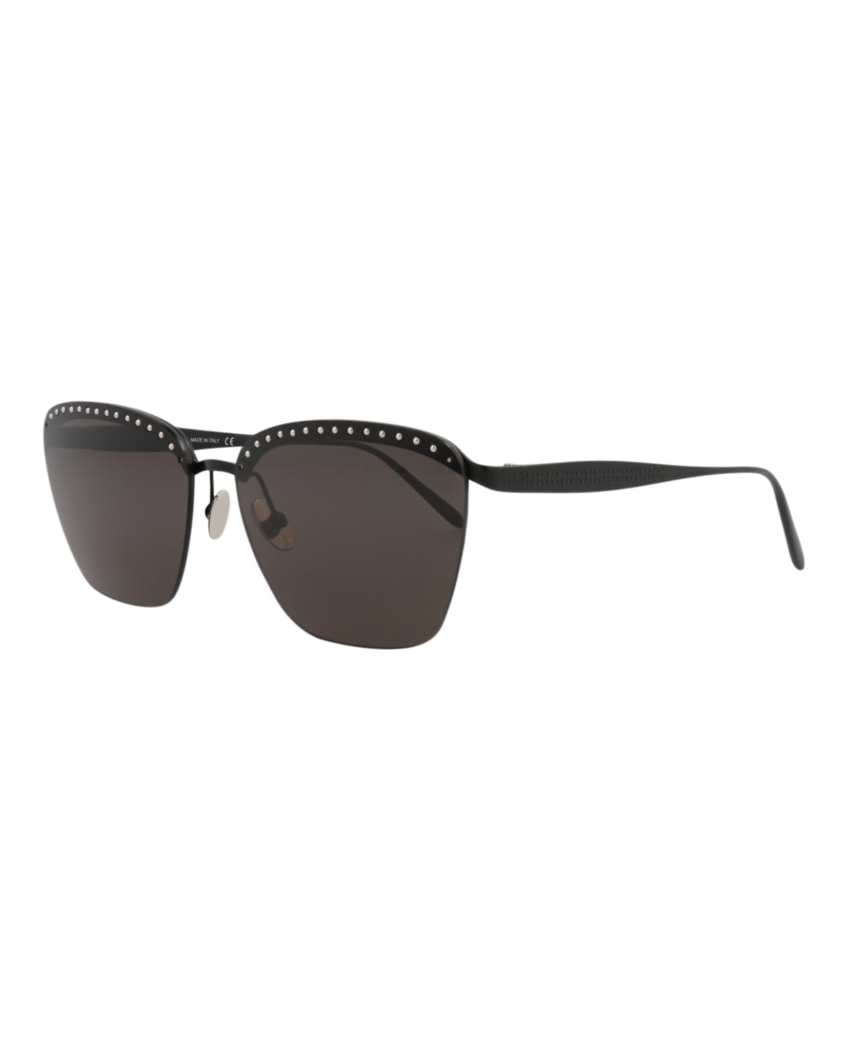 Alaia Square-Frame Metal Sunglasses Sunglasses - Tophatter Daily Deals