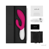 Lelo Ina Wave 2 Luxury Rechargeable Vibe Cerise > Sex Toys For Ladies > G-Spot Vibrators - Tophatter Daily Deals
