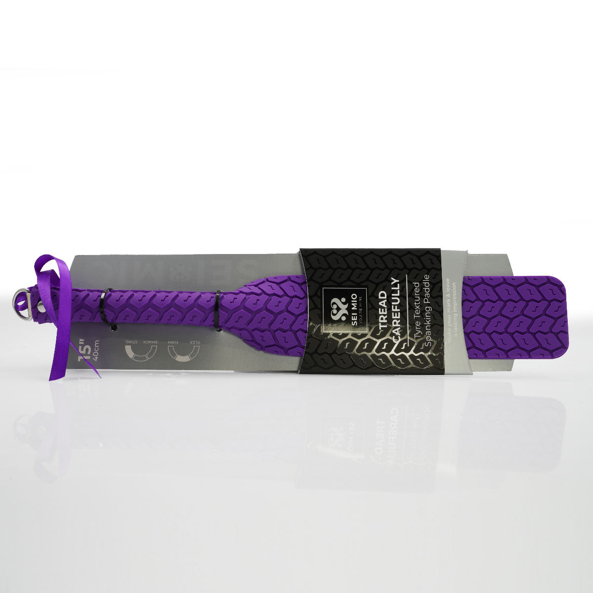 Sei Mio Tyre Paddle Purple 15 Inch Double-Sided Vegan Waterproof Spanking Paddle > Bondage Gear > Paddles - Tophatter Daily Deals