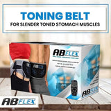 Stomach Toner Belt - ABFLEX Ab Toning Belt and Ab Stimulator for Slender Toned Stomach Muscles Health Care - Tophatter Daily Deals