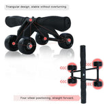 Best Ab Machine for Home - AB Roller Set 6 in 1 Fitness Kit, Resistance Band, Jump Rope Set Exercise & Fitness - Tophatter Daily Deals