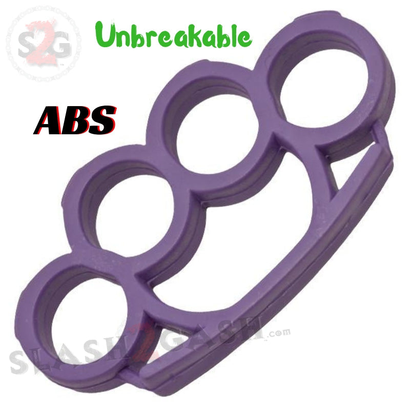 ABS Plastic Knuckles Unbreakable Lexan Paperweight - Purple Belt Buckle - Tophatter Daily Deals