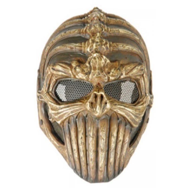 Full Face Wire Mesh "Spine Tingler" Mask - TOPHATTER'S ARMORY DEALS Collectible Weapons - Tophatter Daily Deals