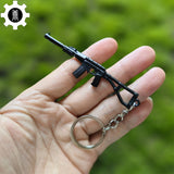 21 in 1 World Famous Assault Rifle Gun Keychain Metal Pendant For Military Hobby - Tophatter Daily Deals