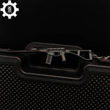 21 in 1 World Famous Assault Rifle Gun Keychain Metal Pendant For Military Hobby AC Val - Tophatter Daily Deals