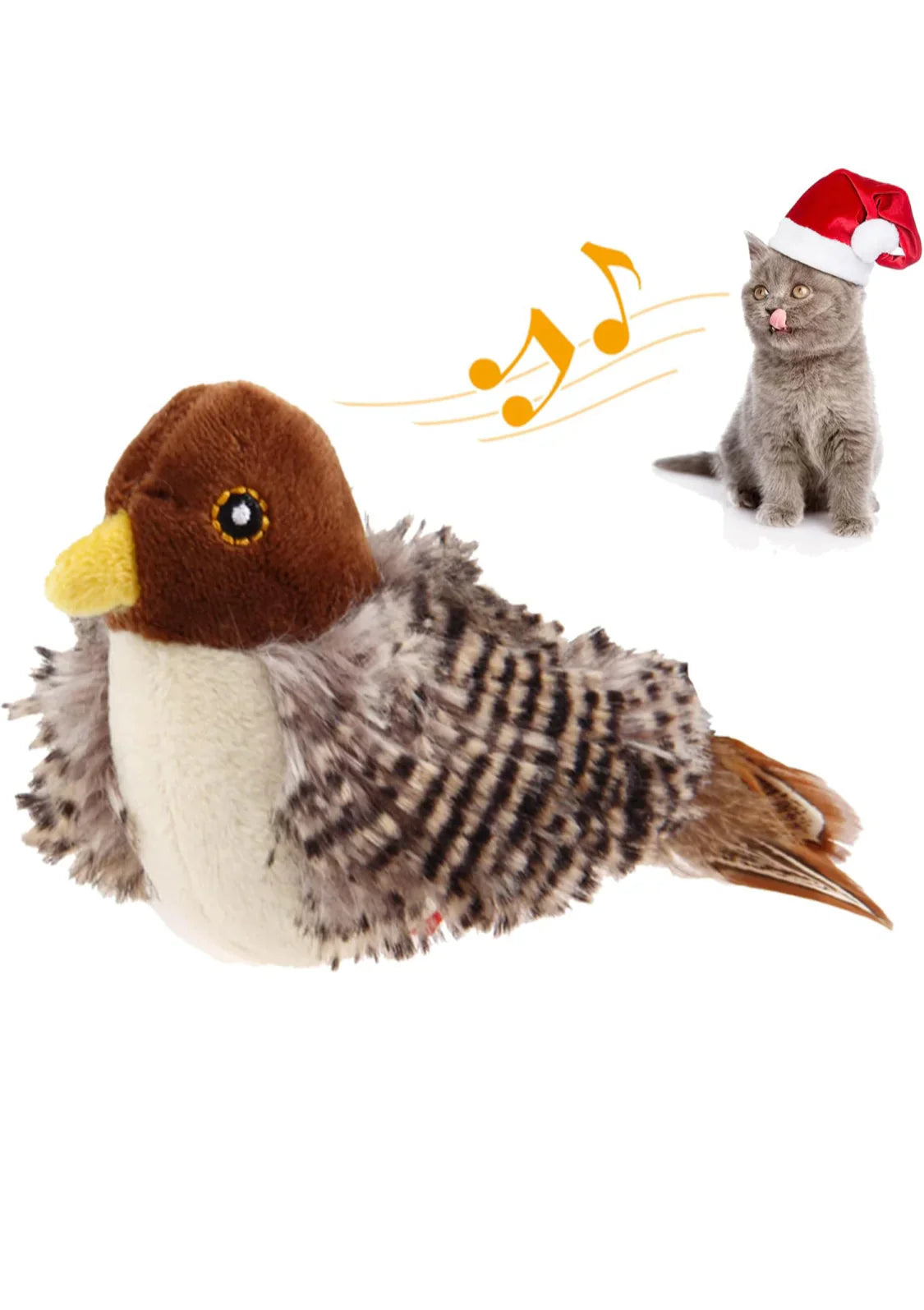 Bird Toy Brown Bird Toy - Tophatter Daily Deals